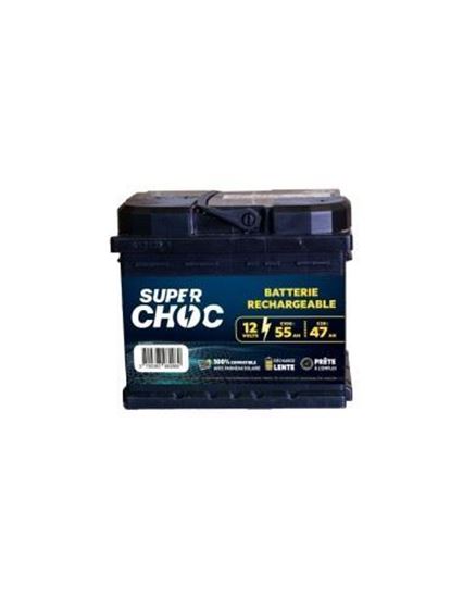 Снимка на Акумулатор за електропастир 12V 55AH SUPERCHOC